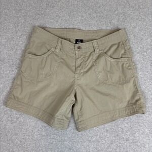 Kuhl Kontra Hiking Shorts Women's Sz 8 Beige 6" Inseam